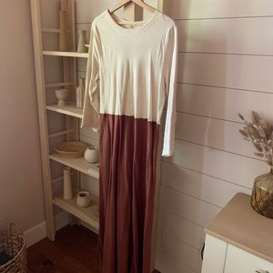 Boutique Long Boho Dress Size M